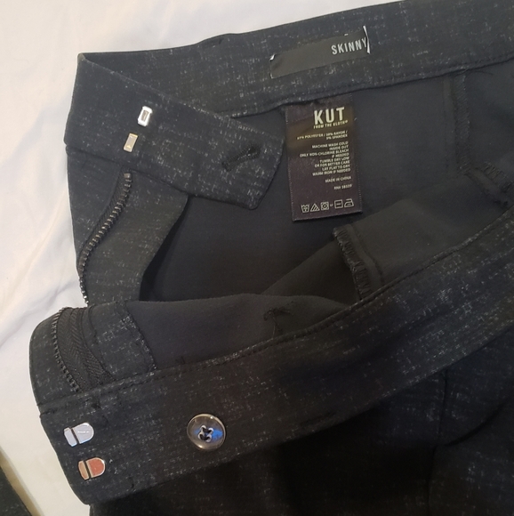 KUT Dress pants, Charcoal, Size 14 - Picture 3 of 4